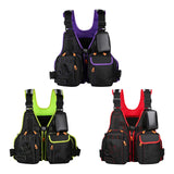 Maxbell Fishing Life Jackets Vest High Buoyancy Fly Fishing Vest for Swimming Sailing Purple