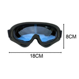 Maxbell Ski Goggles Adjustable Strap Eyewear Windproof for Adult Skating Cycling