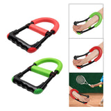 Maxbell Hand Grip Strengthener Portable Hand Gripper for Arm Gym Improving Strength red