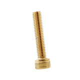 Maxbell Bike Headset Bolt Screw M6 Road Aluminum Alloy Cycling Folding Bike Metal Gold