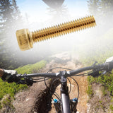Maxbell Bike Headset Bolt Screw M6 Road Aluminum Alloy Cycling Folding Bike Metal Gold