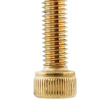 Maxbell Bike Headset Bolt Screw M6 Road Aluminum Alloy Cycling Folding Bike Metal Gold