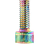 Maxbell Bike Headset Bolt Screw M6 Road Aluminum Alloy Cycling Folding Bike Metal Multicolor