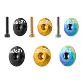 Maxbell Mountain Bike Headset Top Cap 28.6mm Fork Replacement Cover Aluminum Alloy Black
