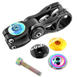 Maxbell Mountain Bike Headset Top Cap 28.6mm Fork Replacement Cover Aluminum Alloy Black