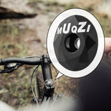 Maxbell Mountain Bike Headset Top Cap 28.6mm Fork Replacement Cover Aluminum Alloy Black