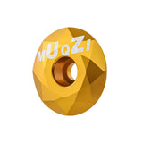 Maxbell Mountain Bike Headset Top Cap 28.6mm Fork Replacement Cover Aluminum Alloy Aureate