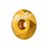 Maxbell Mountain Bike Headset Top Cap 28.6mm Fork Replacement Cover Aluminum Alloy Aureate