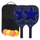 Maxbell Portable Pickleball Paddle Set Rackets with Comfort Grip Indoor Men