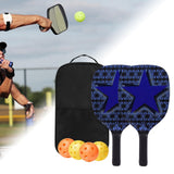 Maxbell Portable Pickleball Paddle Set Rackets with Comfort Grip Indoor Men