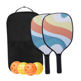 Maxbell Pickleball Paddle Racket Comfort Grip for Indoor Outdoor Use Adults Kids Orange