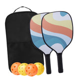 Maxbell Pickleball Paddle Racket Comfort Grip for Indoor Outdoor Use Adults Kids Orange