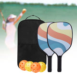 Maxbell Pickleball Paddle Racket Comfort Grip for Indoor Outdoor Use Adults Kids Orange