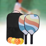 Maxbell Pickleball Paddle Racket Comfort Grip for Indoor Outdoor Use Adults Kids Orange