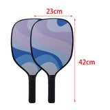Maxbell 2x Pickleball Paddles Set with 4 Balls and Bag for Men Women Indoor Outdoor Pink