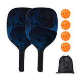 Maxbell Pickleball Racket Kit Wood Outdoor and Indoor Use for Beginners Accessories