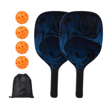 Maxbell Pickleball Racket Kit Wood Outdoor and Indoor Use for Beginners Accessories