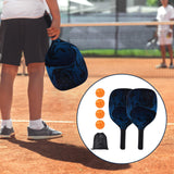 Maxbell Pickleball Racket Kit Wood Outdoor and Indoor Use for Beginners Accessories
