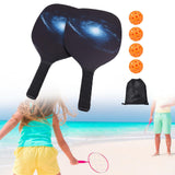 Maxbell Pickleball Racket Set Wood Accessory with 2 Pickleball Racquets Lightweight