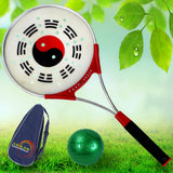 Maxbell Tai Racket Ball Set Wing Chun Wushu for Elderly Exercise Equipment Set C
