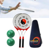 Maxbell Tai Racket Ball Set Wing Chun Wushu for Elderly Exercise Equipment Set F