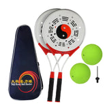 Maxbell Tai Racket Ball Set Wing Chun Wushu for Elderly Exercise Equipment Set J