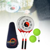 Maxbell Tai Racket Ball Set Wing Chun Wushu for Elderly Exercise Equipment Set J