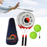 Maxbell Tai Racket Ball Set Wing Chun Wushu for Elderly Exercise Equipment Set J