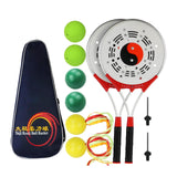 Maxbell Tai Racket Ball Set Wing Chun Wushu for Elderly Exercise Equipment Set K