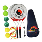 Maxbell Tai Racket Ball Set Wing Chun Wushu for Elderly Exercise Equipment Set K