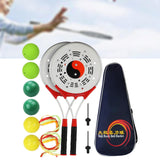 Maxbell Tai Racket Ball Set Wing Chun Wushu for Elderly Exercise Equipment Set K