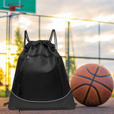 Maxbell Unisex Basketball Backpack with Separate Ball Holder for Volleyball Outdoor Black