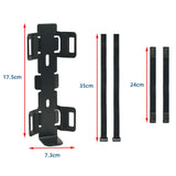 Maxbell Universal Bicycle Portable Speaker Mount Beverage Bottle Stand for Railing B