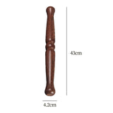 Maxbell Tai Stick Solid Wood Exercise Equipment Fitness Device for Beginner 43cm