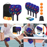 Maxbell Pickleball Paddles Set Pickleball Set for Indoor and Outdoor Tournament 2 Paddles
