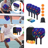 Maxbell Pickleball Paddles Set Pickleball Set for Indoor and Outdoor Tournament 2 Paddles