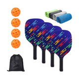 Maxbell Pickleball Paddles Set Pickleball Set for Indoor and Outdoor Tournament 4 Paddles