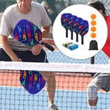 Maxbell Pickleball Paddles Set Pickleball Set for Indoor and Outdoor Tournament 4 Paddles