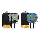 Maxbell Pickleball Paddle Women Carbon Frame with Ball Bag Outdoor Activities Sports Green
