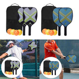 Maxbell Pickleball Paddle Women Carbon Frame with Ball Bag Outdoor Activities Sports Green