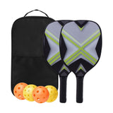 Maxbell Pickleball Paddle Women Carbon Frame with Ball Bag Outdoor Activities Sports Green