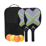 Maxbell Pickleball Paddle Women Carbon Frame with Ball Bag Outdoor Activities Sports Green