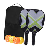 Maxbell Pickleball Paddle Women Carbon Frame with Ball Bag Outdoor Activities Sports Green