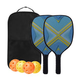 Maxbell Pickleball Paddle Women Carbon Frame with Ball Bag Outdoor Activities Sports Yellow