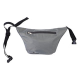 Maxbell Durable Fanny Pack Casual Crossbody Bag Waist Bag for Trekking Women Men Gray