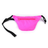 Maxbell Durable Fanny Pack Casual Crossbody Bag Waist Bag for Trekking Women Men Pink
