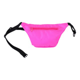 Maxbell Durable Fanny Pack Casual Crossbody Bag Waist Bag for Trekking Women Men Pink