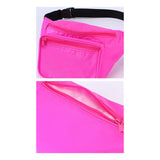 Maxbell Durable Fanny Pack Casual Crossbody Bag Waist Bag for Trekking Women Men Pink