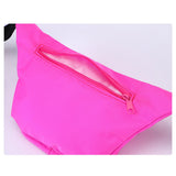 Maxbell Durable Fanny Pack Casual Crossbody Bag Waist Bag for Trekking Women Men Pink