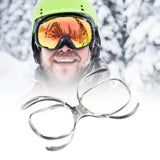 Maxbell Snowboard Goggles Inner Frame Adapter Fit Glasses Wearers for Motocross